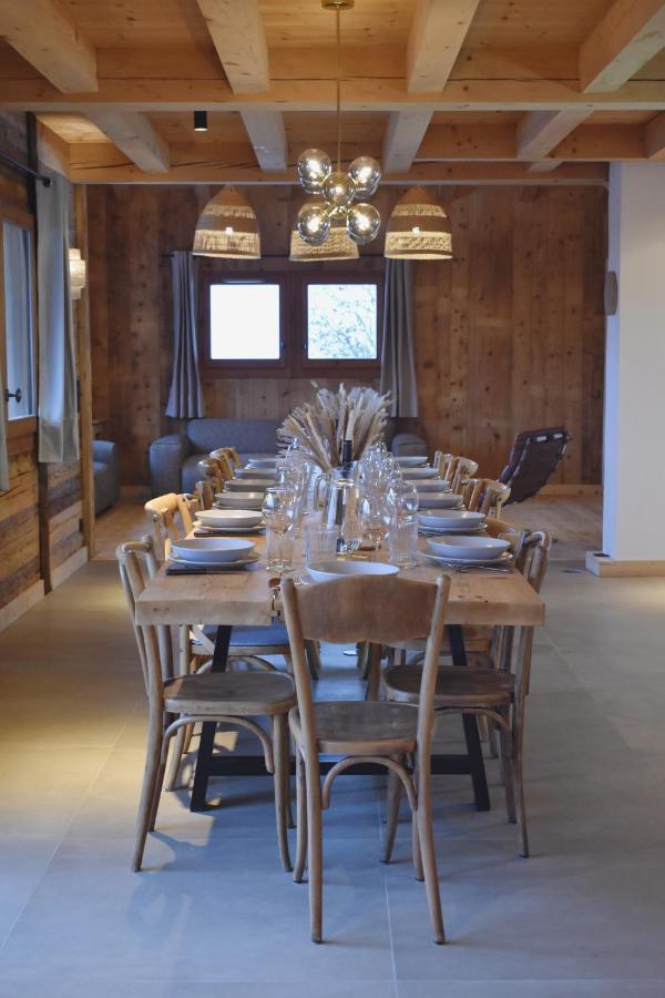 Chez Nonna - Charmant Demi-Chalet A La Montagne Notre-Dame-de-Bellecombe Bagian luar foto