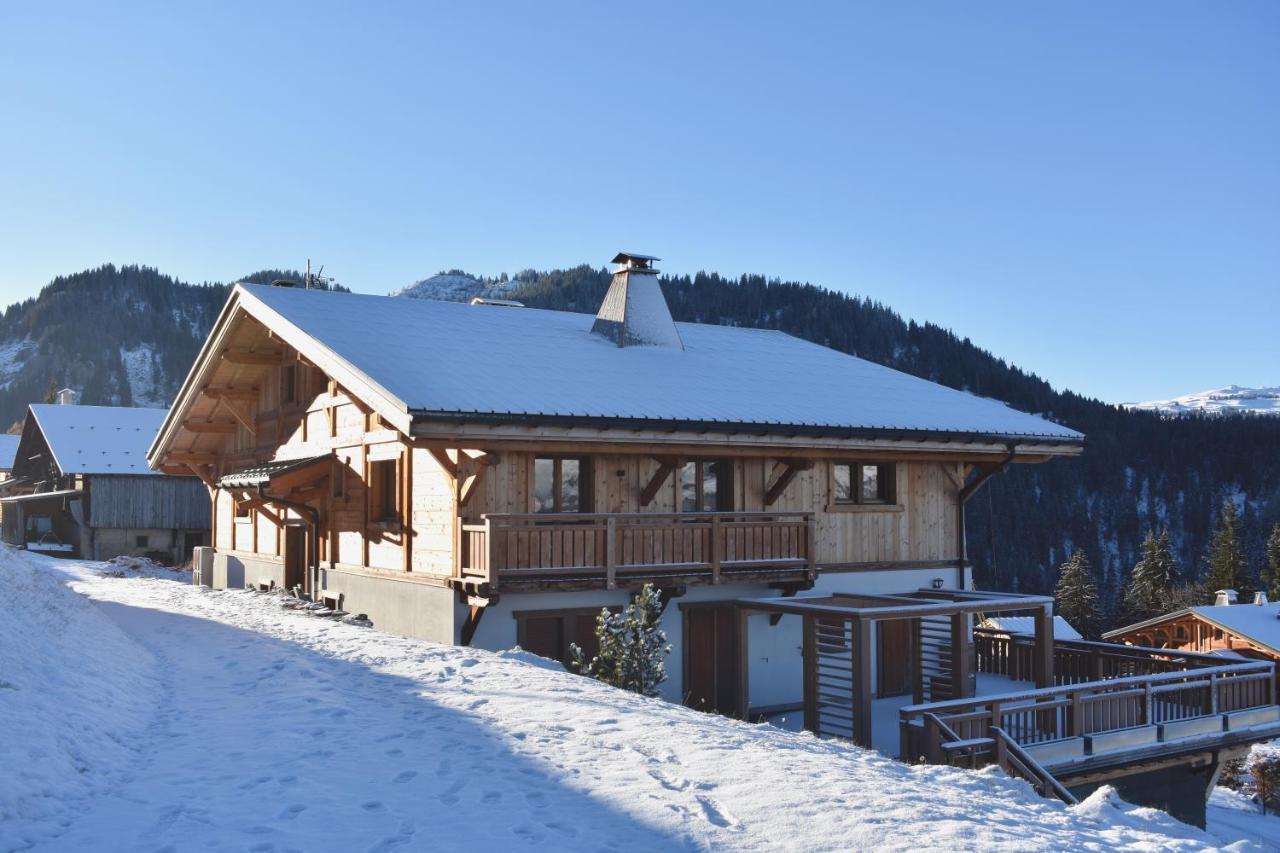 Chez Nonna - Charmant Demi-Chalet A La Montagne Notre-Dame-de-Bellecombe Bagian luar foto